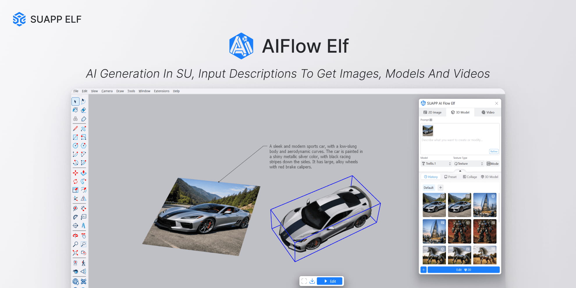 SUAPP AIFlow Elf | SketchUcation